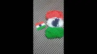 Happy Republic Day 🇮🇳#crochet #craft #republicday #india #indian #flag #handmade #smallbusines #diy