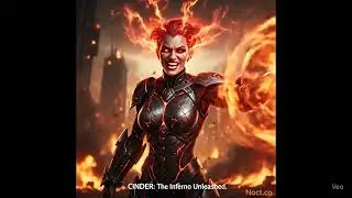 Cinder Intro #aiart #fyp #cyborg #AI #robot #futur #terminator #conflict #hybrid