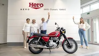 НОВИНКА 2025 Hero Classic 150cc😱 Выпущена компания Finley!!!!