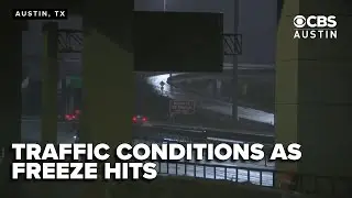 LIVE: Traffic conditions as freeze looms over central Texas