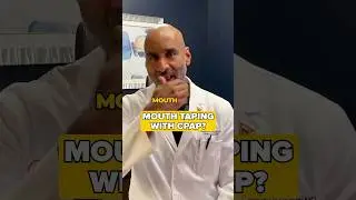 Should you use mouth tape if your CPAP machine leaks while you sleep?