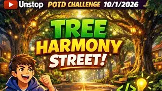 Unstop POTD 10/1/2026 | Tree Harmony Street 🌳 | Greedy Algorithm Explained | Python & Java