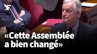 Michel Barnier interrompu par la remarque d'une députée insoumise lors d'un hommage à l'Assemblée
