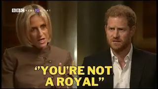 Эмили Мейтлис унижает принца Гарри в программе BBC News Night после жаркого спора