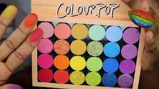 NEW Colourpop RAINBOW Collection | +She&rsquo;s A Rainbow Eyeshadow Tutorial Mascaras, Liners..