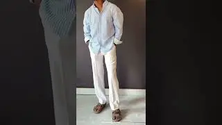 College Outfit for Men 2025 | U-TURN Shirt, KETCH Trousers & AFROJACK Sandals Styling  #fashion