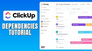 Dependencies Clickup Tutorial - How To Use Dependencies In Clickup