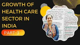 Growth Of Health Care Sector In India | Service Sector (Part - 3)