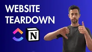 Notion vs ClickUp: Website Copy Teardown