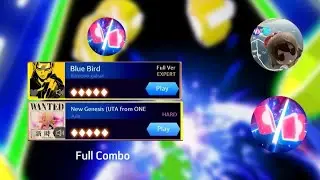 Beat Blade | Blue Bird [Full Ver] + New Genesis [Expert/Hard] Full Combo 
