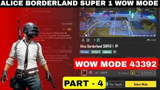 Bgmi Wow Parkour Map Code 43392 | Alice Borderland SUPER 1 #bgmi​ #pubgmobile​ ​#parkour​ #adventure