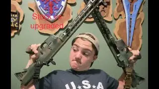 Stock, airsoft, gun versus upgraded, airsoft gun