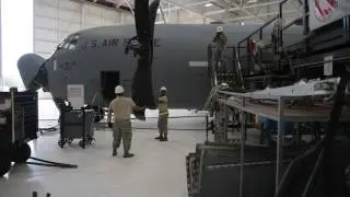 146th Maintenance Replaces C-130J Propeller