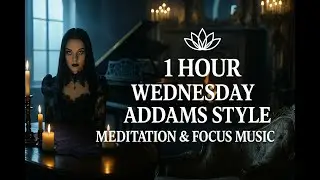 🎻 Dark Zen &ndash; Wednesday Addams Style Meditation & Focus Music | SereneFocus Sounds