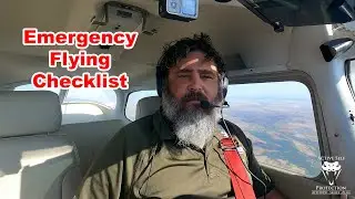 Emergency Checklists While Flying