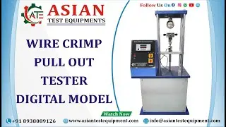 WIRE CRIMP PULL OUT TESTER | ASIAN WIRE CRIMPING TESTER FOR CABLE LUGS THIMBLE |WIRE PUSH PULL TEST|