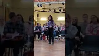 Rachel Tucker | Woman from Pirate Queen - Rehearsal