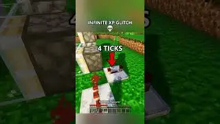 INFINITE XP GLITCH😭 #lollimc #minecraft