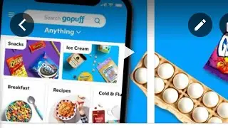Use GoPuff and earn $25 credit towards Groceries delivered to your door