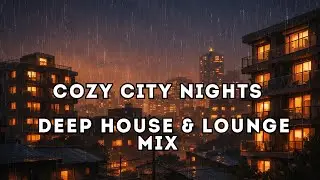 Cozy City Nights 🌧 Deep House & Lounge Mix | Chill Music Lounge