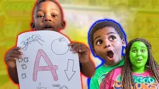 Goo Goo Colors Mom Grocery Shop REACTION Through Magic Portal | Hey Meatball
