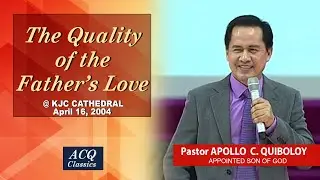 The Quality of the Father's Love @ Cathedral April 16, 2004 ACQ CLASSICS