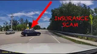 BLATANT Insurance Scam Caught on Dashcam By The SAME Scam Artist As Before