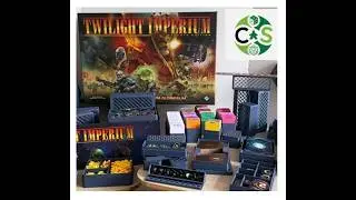 Twilight Imperium IV + POK + TE In base box - no sleeves