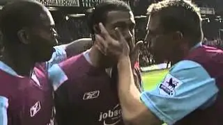 Anton Ferdinand Goal - West Ham United 2 Fulham 1 - Premiership (23/1/06)