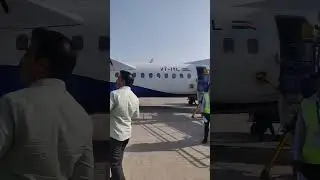 Delhi to Pantnagar Flight | Indigo Small Aircraft #delhiairport #indigoairlines #pantnagar #runway