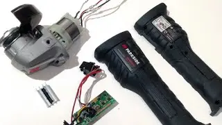 Teardown of Parkside Performance PWSAP 20-Li B2 Brushless Angle Grinder