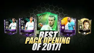 BEST PACK OPENING OF 2017 IN FIFA MOBILE - INSANE PACK LUCK OPENING