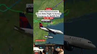 Cabin Depressurization Forces Delta Flight To Declare Emergency At 36,000 Feet #aviation