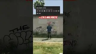 GTA 5 Max Health & Armour PS4 Cheat Code