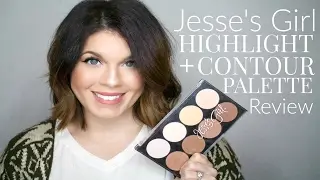 Jesse's Girl Highlight + Contour Palette Review | @girlythingsby_e