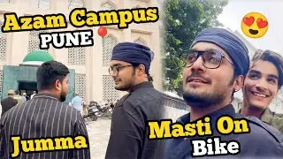 Jumma Namaz in Azam Campus in Pune | Islamic Vlog | Param Vlog #63