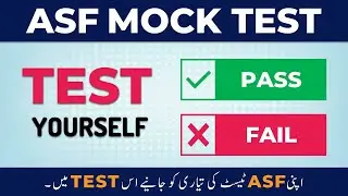 ASF Written Test Preparation 2023 | ASF Past Papers MCQs | ASF Mock Test