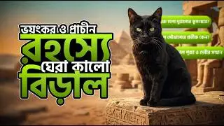 কালো বিড়ালের রহস্যময় ইতিহাস! | The Mysterious History of Black Cats!