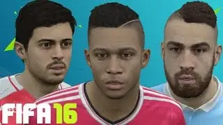 FIFA 16 Player Faces Update Ft. Otamendi, Memphis, Luiz Adriano and more!