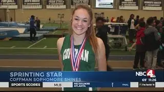 Star sprinter aims to break state record as a sophomore