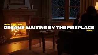 🎵🎤 Dreams Waiting by the Fireplace (Ver.1) | Jazz Ballad