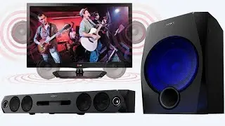 How To Connect A Home Theatre To a LED TV by AKS