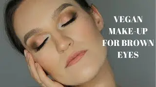 Bronze Goddess makeup tutorial | Makijaż dla brązowych oczu | kosmetyki wegańskie