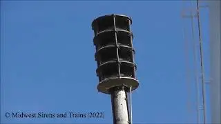 Whelen WPS-2904 - Miner, MO Storm Siren Test 1/22/22