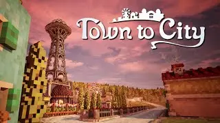 Creating a Lakefront Amusement Center 🌆 Town to City (EP 06)