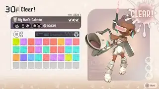 Splatoon 3 ▰ Side Order ▰ Big Man Palette Clear | No Hacks, No Vending, 1 Life