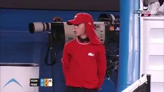 Roger Federer - Best Ball Boy Catches