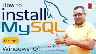 How to Install MySQL 8.0.35 Server & Workbench on Windows 10/11 [2024] | Install MySQL 8.0.35 #mysql