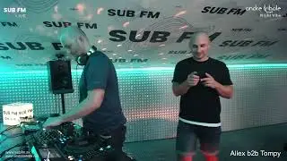 Allex b2b Tompy Live @ SUB FM radio Night Vibe w/Andre Tribale #069 17th of Aug 2023 18:00 CET