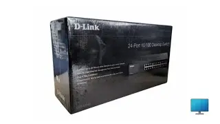 UNBOXING DGS-1024D D-LINK UNMANAGED 24-PORT GIGABIT (Ethernet Switch)